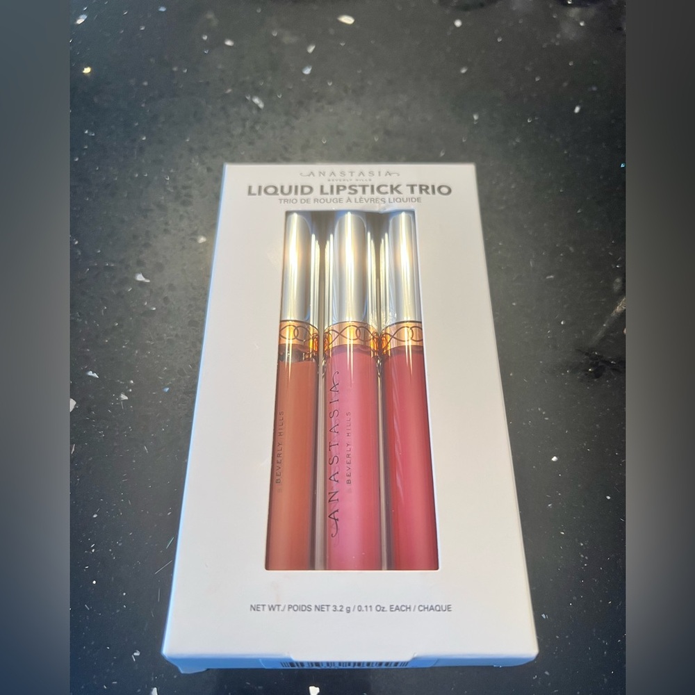 Anastasia Liquid Lipstick Trio - Hudson, Dusty Rose, Dazed